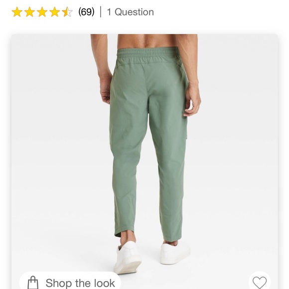 All in Motion Green Cargo Pants - Picture 3 of 10